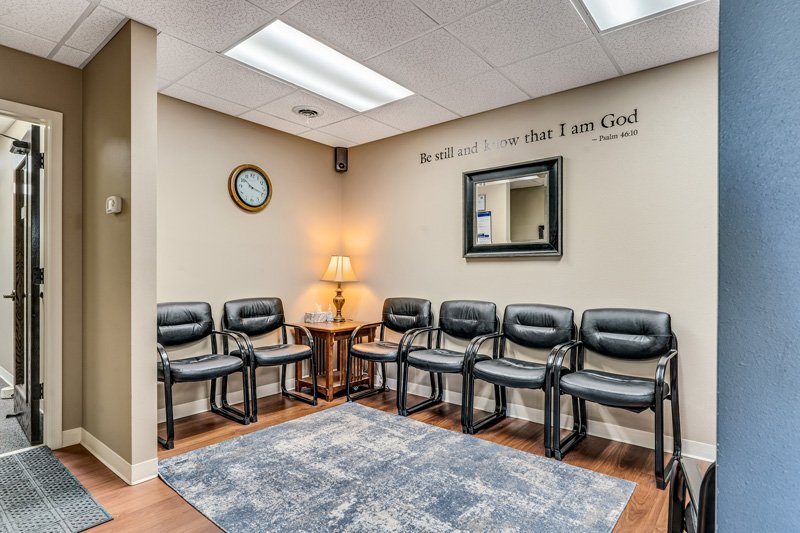 Living Well Christian Family Clinic - Waiting area